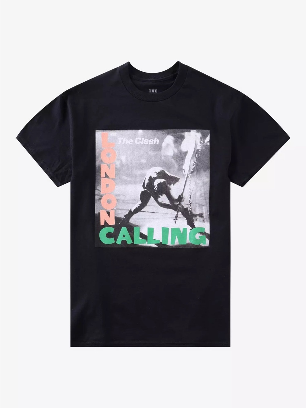 The Clash "London Calling" Graphic Tee - Black
